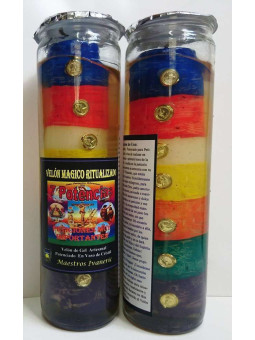 Magische Gel-Kerze, 7 Kräfte, wichtige Petitionen