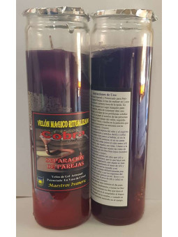 Magische Gel-Kerze, Kobra