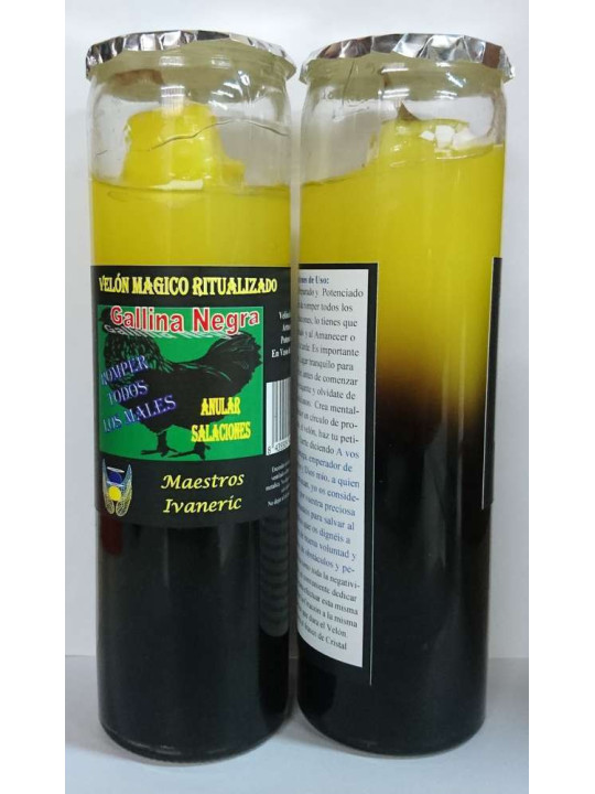 Black Hen Magische Gel-Kerze
