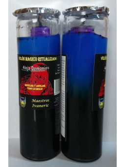 Magische Gel-Kerze, Dämonen vertreiben, Böses abwehren und verbannen