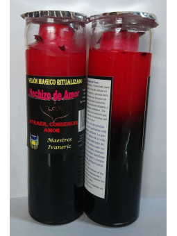 Magische Gel-Kerze, Liebeszauber. Liebe anziehen