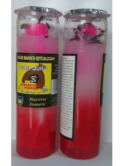 Magische Gel-Kerze, Jala Jala, Glücksbringer und Glücksbringerin