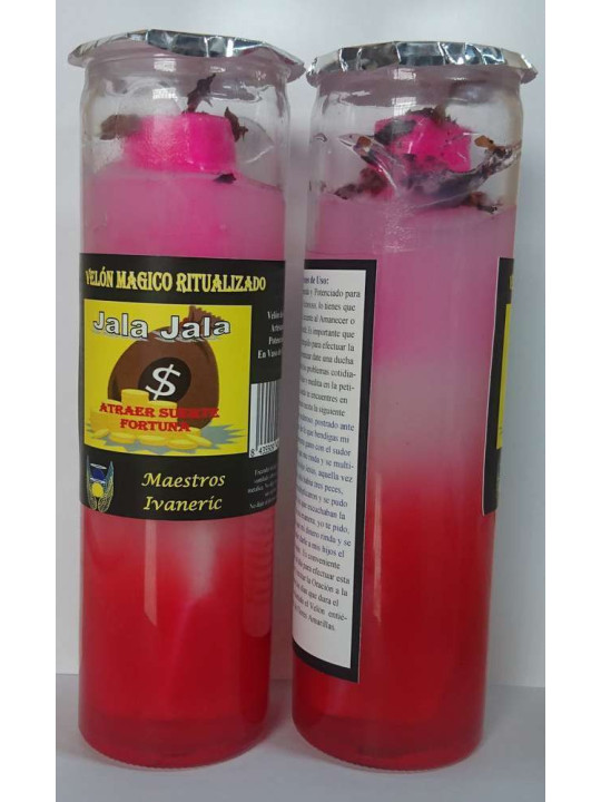 Magische Gel-Kerze, Jala Jala, Glücksbringer und Glücksbringerin