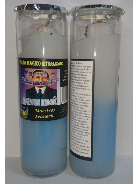 Dr. Gregorio Hernandez, Gesundheit und Heilung Magische Gel-Kerze