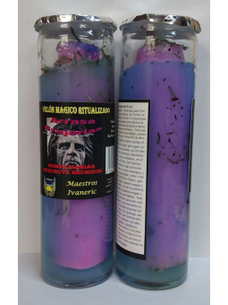 Magische Gel-Kerze, Arraza Witchcraft. Magie Brecher