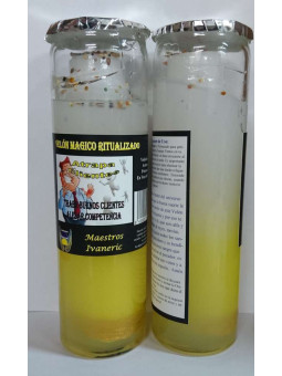 Magische Gel-Kerze, zieht Kunden an, zieht Verkäufe an