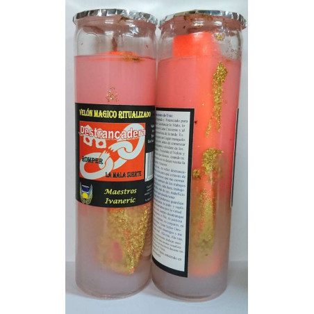 Magische Gel-Kerze, Entriegelung, Brechung des Unglücks