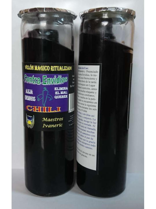 Magische Gel-Kerze, Chile, Gegen Neid