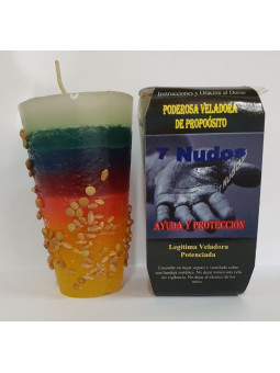 Spezielle 7-Knoten-Petition Kerze, Hilfe und Schutz