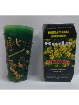 Besondere Petition Kerze Ruda, Glück und Schutz