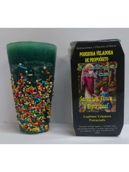 Besondere Bittkerze Sankt Raphael, Heilung