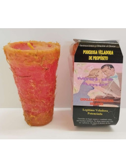 Besondere Petition Kerzenhonig der Liebe, der die Beziehung versüßt