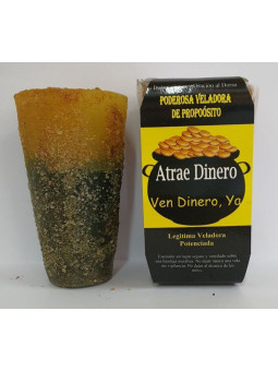 Besondere Petition Kerze Komm Geld, zieh Geld an