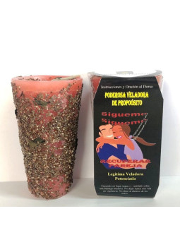 Sonderpetition Kerze Sigueme, Sigueme, Recuperar Pareja