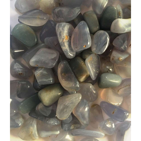 Kieselsteine Blauer Chalcedon Kleine 1cm bis 2cm