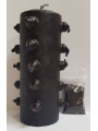 21 Dochte 14 cm Schwarz Tomb Works Schwarz