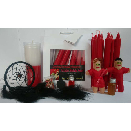 Großes Voodoo-Spezialritual Honig der Liebe. Bindungen und Vereinigeren