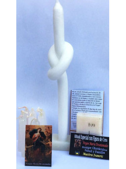 Spezielles Ritual Weißer Knoten, Durchbrechen von Hindernissen in Gesundheit oder Familie