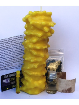 Spezielles Ritual Tausend gelbe Knoten, zerstört den Handelsneid.