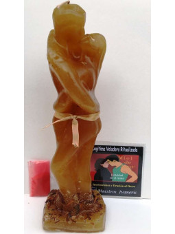 Legitimetion Kerze (groß) 28cm Honig der Liebe