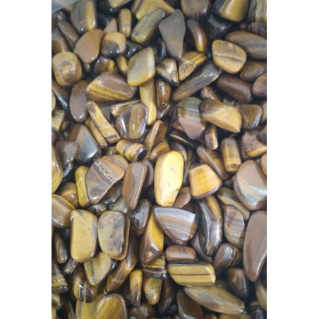 MiniKiesel Tiger-Eye weniger als 1 cm