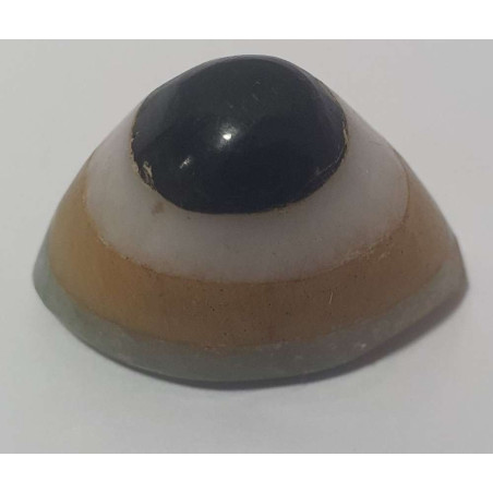 Mineral Amulett 3 Farben Shiva Auge 2-3cm