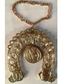 Amulett Hufeisen des Heiligen Benedikt. Home Business Schutz. 10x8 cm