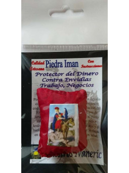 Amulett Sachet Stein Magnet gegen Neid Geschäft oder Arbeit