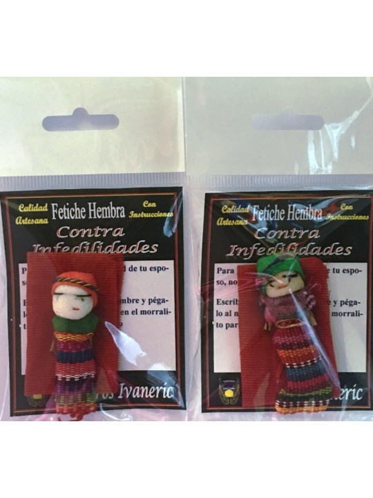 Weiblicher Fetisch Amulett gegen männliche Untreue