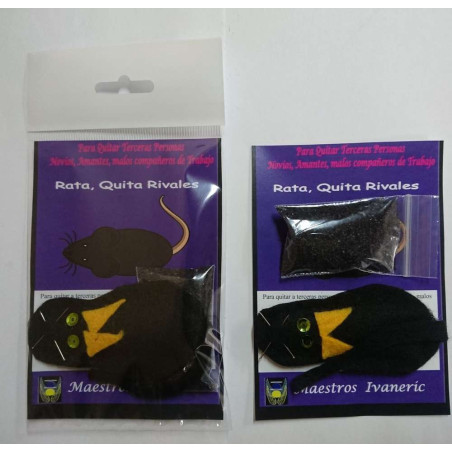 Schwarzes Rattenfetisch-Amulett, Entfernt Rivalen