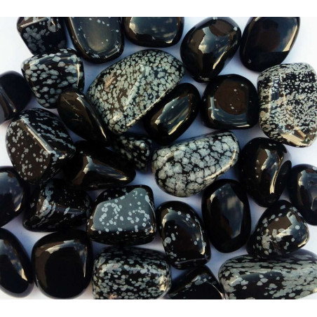 Kieselsteine Obsidian Nevada  Medium 2,5cm bis 3,5cm