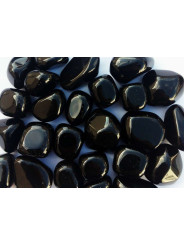 Kieselsteine Schwarzer Obsidian Medium 2,5cm bis 3,5cm