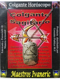 Anhänger Kunsthandwerker Metall Schütze Horoskop