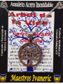 Handgefertigter Talisman aus Edelstahl, Lebensbaum