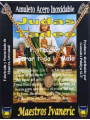 Handgefertigter kleiner goldener Talisman aus Edelstahl, Judas Thaddäus