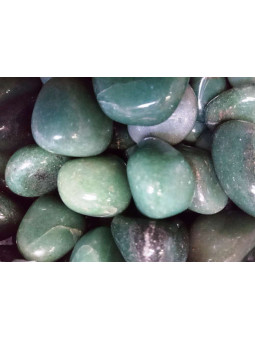 Kieselsteine Grüner abgerundete Quarz Medium 2,5cm bis 3,5cm