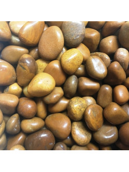 Kieselsteine Gelber Jaspis Medium 2,5cm bis 3,5cm