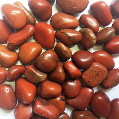 Kieselsteine Rote Jaspis Medium 2,5cm bis 3,5cm