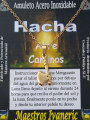 Handgefertigte Edelstahl Talisman Golden Punch Axt. 1,78 cm