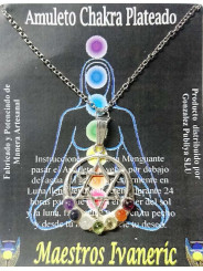 Handgefertigtes Amulett Versilbertes Metall Stern mit Mond