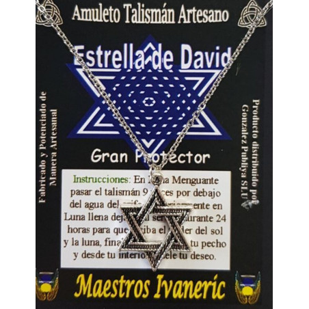 Davidstern-Talisman Kunsthandwerker-Talisman
