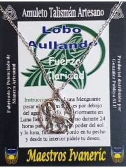 Heulender Wolf Talisman Handwerker Talisman