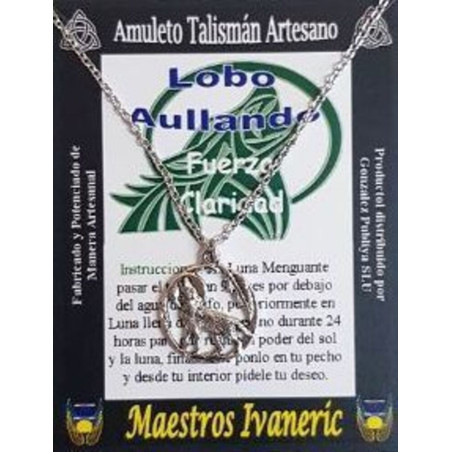 Heulender Wolf Talisman Handwerker Talisman