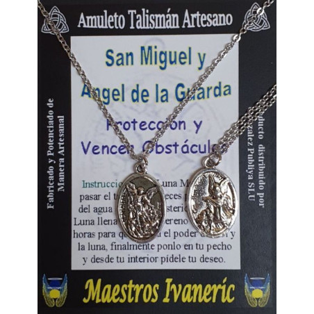 Talisman-Handwerker-Medaille St. Michael, Schutzengel, Großer Beschützer