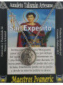 Amulett-Medaille des Heiligen Expeditus.