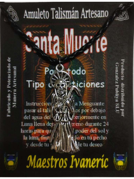Talismanischer Handwerker Heiligeta Muerte mit Sense