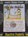 Talismanic Craftsman Auge des Horus Medaille, 1,8 cm Durchmesser.