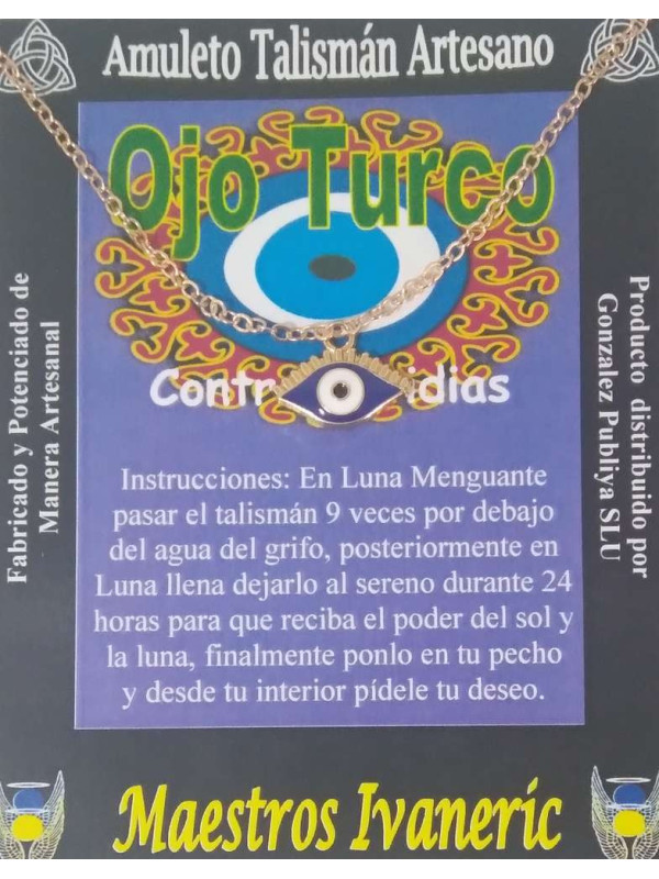 Amulett Talismanic Amulett türkischen Auge, gegen Neid und bösen Blick