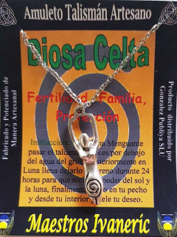 Talisman Kunsthandwerker Keltische Göttin Keltisches Symbol