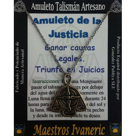 Talisman Handwerker Amulett Gerechtigkeit